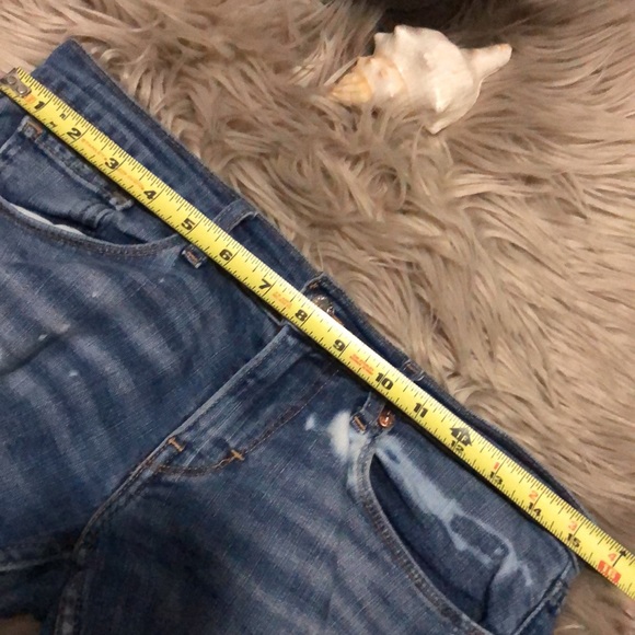 One of a Kind Distressed Levi’s 524 Skinny Sz 5M - Picture 13 of 17